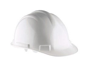 COFAN-  Casco obra blanco con regulador  